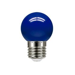 LÂMPADA LED BOLINHA AZUL 1W 220V 4544 TASCHIBRA - Rabelo Materiais Para Construção