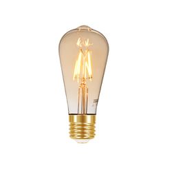 LÂMPADA LED ÂMBAR FILAMENTO VINTAGE ST64 4W 2200K ... - Rabelo Materiais Para Construção