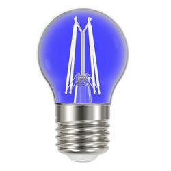 LÂMPADA LED BOLINHA FILAMENTO COLOR G45 AZUL BIVOL... - Rabelo Materiais Para Construção