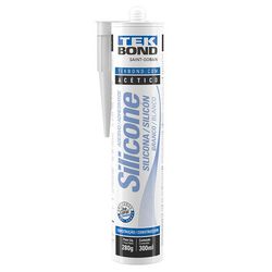 SILICONE ACETICO TEKBOND BRANCO 280 GR 22004002000... - Rabelo Materiais Para Construção