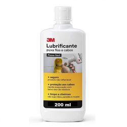 LUBRIFICANTE PUXA FIOS E CABOS 200ML 3M - Rabelo Materiais Para Construção