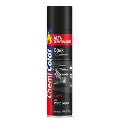 TINTA SPRAY ALTA TEMPERATURA PRETO FOSCO 350 ML 26... - Rabelo Materiais Para Construção