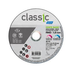 DISCO DE CORTE INOX CLASSIC 4.1/2X3/64X7/8
