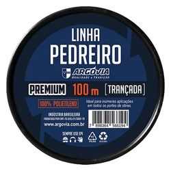 LINHA PEDREIRO TRANÇADA 100 METROS ARGOVIA - Rabelo Materiais Para Construção