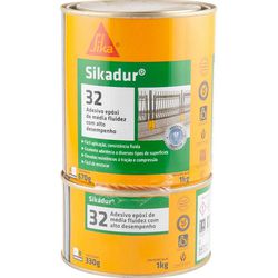 SIKADUR ADESIVO 32 1 KG 517132 SIKAFLEX - Rabelo Materiais Para Construção