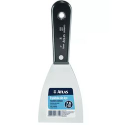 ESPATULA DE AÇO CROMADO 7,6CM 6255/12 ATLAS - Rabelo Materiais Para Construção