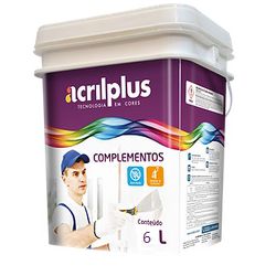 MASSA ACRÍLICA 6 KG ACRILPLUS - Rabelo Materiais Para Construção