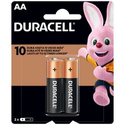 PILHA ALCALINA AA 2X1 DURACELL - Rabelo Materiais Para Construção