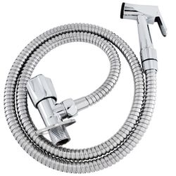 DUCHA HIGIÊNICA GATILHO METAL CROMADA C-50 (P) (E)... - Rabelo Materiais Para Construção