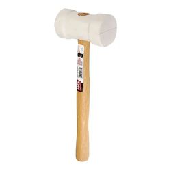 MARTELO DE BORRACHA BRANCO 60MM MAX - Rabelo Materiais Para Construção