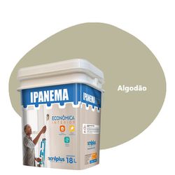 TINTA ECONÔMICA IPANEMA ALGODÃO 18 LITROS 150064 A... - Rabelo Materiais Para Construção