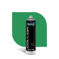 TINTA COLLOR SPRAY METÁLICO VERDE 210GR 400ML CIAC... - Rabelo Materiais Para Construção