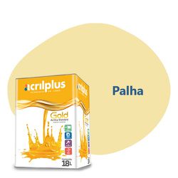TINTA GOLD STANDARD ACETINADO PALHA 18 LITROS 1670... - Rabelo Materiais Para Construção