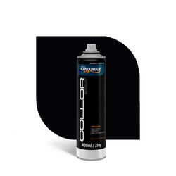 TINTA COLLOR SPRAY PRETO BRILHANTE 210GR 400ML CIA... - Rabelo Materiais Para Construção