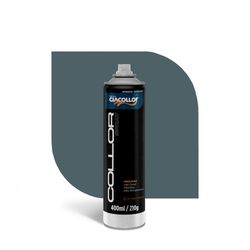 TINTA COLLOR SPRAY ALTA TEMPERATURA ALUMÍNIO 210GR... - Rabelo Materiais Para Construção