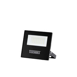 REFLETOR LED SLIM 30W 6500K BIV. PTO TASCHIBRA - Rabelo Materiais Para Construção