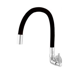 TORNEIRA COZINHA GIRATÓRIA PAREDE FLEX BLACK S. 1/... - Rabelo Materiais Para Construção