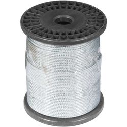 CABO DE AÇO GALVANIZADO PLASTIFICADO 1/16