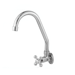 TORNEIRA COZINHA GIRATÓRIA PAREDE RAVENA 1/4V. C-3... - Rabelo Materiais Para Construção