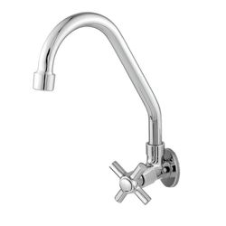 TORNEIRA COZINHA GIRATÓRIA PAREDE ALTA RAVENA 1/4V... - Rabelo Materiais Para Construção
