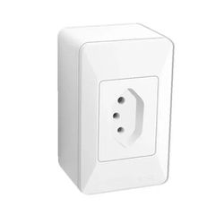 TOMADA PADRÃO EXTERNO 2P+T 20A 250V 1414 FAME - Rabelo Materiais Para Construção