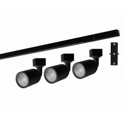 KIT TRILHO DIRECT LED 3000K BIVOLT PRETO 65090231 ... - Rabelo Materiais Para Construção