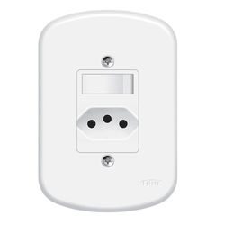 INTERRUPTOR PARALELO TOMADA PAD 2P+T 10 CP SB F.13... - Rabelo Materiais Para Construção
