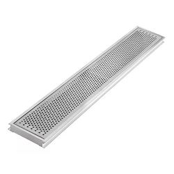 GRELHA PERFURADA INOX 15X100 ÁGUA PLUVIAL 822 J.J.... - Rabelo Materiais Para Construção