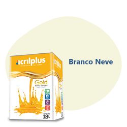 TINTA GOLD STANDARD SEMI BRILHO BRANCO NEVE 18 LIT... - Rabelo Materiais Para Construção