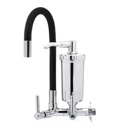 TORNEIRA FILTRO PURIFICADOR ÁGUA FLEX PRETA C-67 1... - Rabelo Materiais Para Construção
