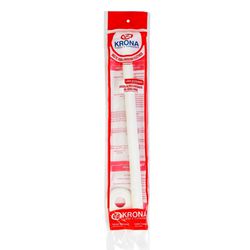 CANO PARA CHUVEIRO PVC 37CM 0753 KRONA - Rabelo Materiais Para Construção