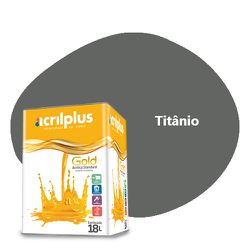 TINTA GOLD STANDARD SEMI BRILHO TITÂNIO 18 LITROS ... - Rabelo Materiais Para Construção