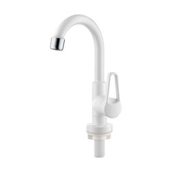 TORNEIRA LAVATÓRIO BICA MÓVEL QUARTZO 1/4V. BRANCO... - Rabelo Materiais Para Construção