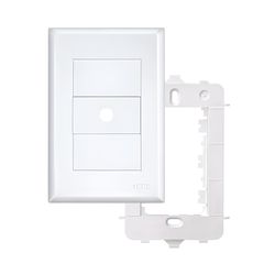 PLACA EVIDENCE COM SUPORTE SAÍDA DE FIO 4X2 2884 F... - Rabelo Materiais Para Construção