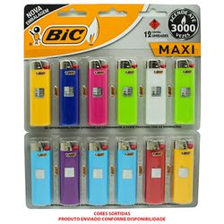 ISQUEIRO MAXI J6 BIC - Rabelo Materiais Para Construção