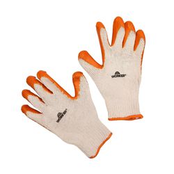 LUVA LÁTEX LARANJA MODELO WK15 WORKER - Rabelo Materiais Para Construção