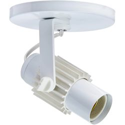 SPOT ALETADO 1 LÂMPADA E-27 BRANCO INDALUZ - Rabelo Materiais Para Construção