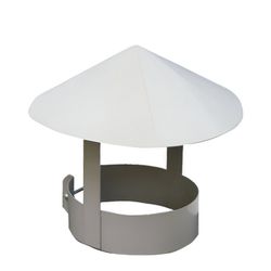 CHAPÉU CHINÊS PARA CHAMINÉ 15CM DIÂMETRO METALÚRGI... - Rabelo Materiais Para Construção