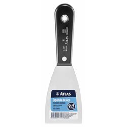 ESPATULA DE AÇO CROMADO 6,4CM 6255/10 ATLAS - Rabelo Materiais Para Construção