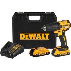 PARAFUSADEIRA/FURADEIRA MAX LITIO 13MM 2AH 20V DCD... - Rabelo Materiais Para Construção