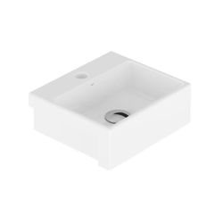 CUBA DE SEMI ENCAIXE ROMA BRANCA 12X29X34CM CUBARO... - Rabelo Materiais Para Construção
