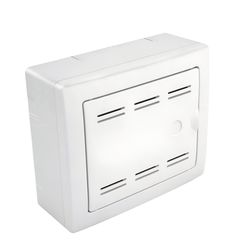 QUADRO SISTEMA VDI SOBREPOR 23X27CM BRANCO 3323 FA... - Rabelo Materiais Para Construção