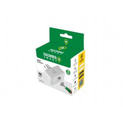 PLUG SMART WI-FI 16A BIVOLT TASCHIBRA - Rabelo Materiais Para Construção