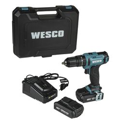 PARAFUSADEIRA/FURADEIRA 13MM/18V (WS2390K2) WESCO - Rabelo Materiais Para Construção
