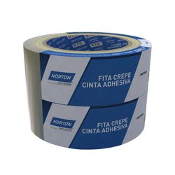 FITA CREPE NORTON 48MMX50M 5539544871 NORTON - Rabelo Materiais Para Construção