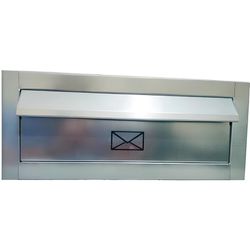 CAIXA DE CORRESPONDÊNCIA INOX GRANDE 16X36CM 0023 ... - Rabelo Materiais Para Construção