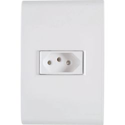 CONJUNTO LIZ TOMADA 2P+T 10A 250V 57170/210 TRAMON... - Rabelo Materiais Para Construção