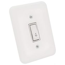 INTERRUPTOR CAMPAINHA POLLAR 10A 250V BRANCO 19010... - Rabelo Materiais Para Construção