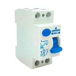DR BIPOLAR 2P 40A DRS2-L 05028.4040.21 SOPRANO - Rabelo Materiais Para Construção