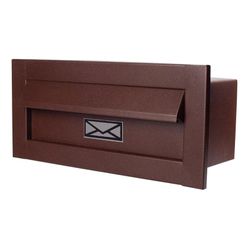 CAIXA DE CORRESPONDÊNCIA INOX PEQUENA 15X30CM CORT... - Rabelo Materiais Para Construção